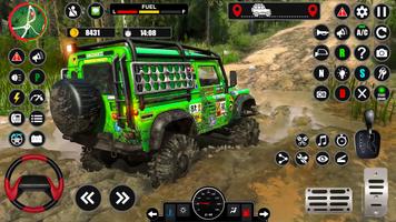 SUV OffRoad Jeep Driving Games capture d'écran 3