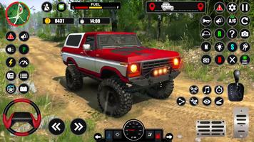 SUV OffRoad Jeep Driving Games poster