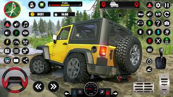 SUV OffRoad Jeep Driving Games اسکرین شاٹ 1