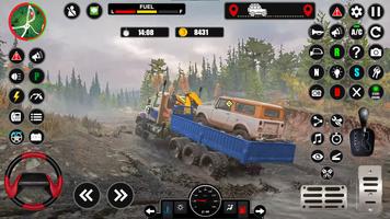 Euro Cargo Mud Truck Driving capture d'écran 1