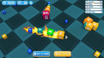 Worms Snake Clash 3D Game ảnh chụp màn hình 3