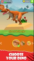 Dinosaur attack simulator 3D اسکرین شاٹ 1