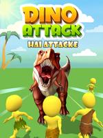 Dinosaur attack simulator 3D Plakat