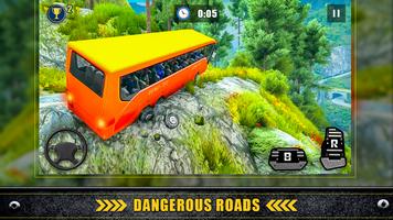 Offroad Bus Driving Game 2019: Hill Station screenshot 2