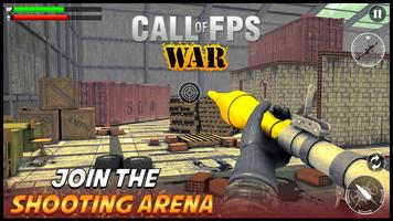 Call of fps War : Free Special پوسٹر