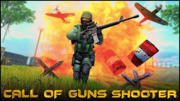 Call of Guns Shooter ww2 پوسٹر