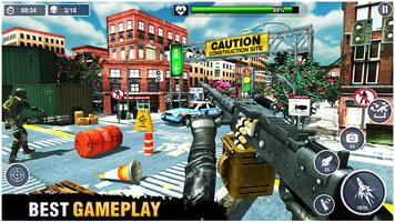 銃器戦場：最高のシューティングゲーム ポスター
