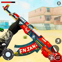 FPS Fire Battle: 射击 游戏 雷霆 吃鸡