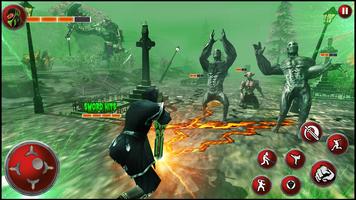 برنامه‌نما Ninja 3d Warrior : Strike Forc عکس از صفحه