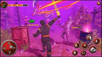 Ninja 3d Warrior : Strike Forc স্ক্রিনশট 1