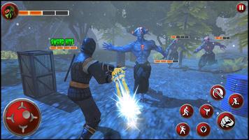 Ninja 3d Warrior : Strike Forc স্ক্রিনশট 2