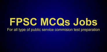 FPSC MCQs Jobs: Test Preparati