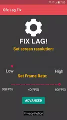 GFX Tool for PUBG - Lag Fix (Unreleased) APK download