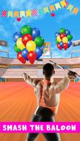 Balloon Pop Racing Game Affiche