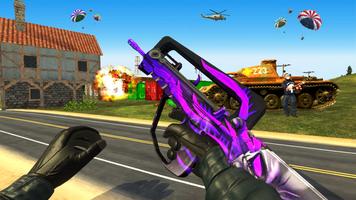 Survival Squad Battle Gun Fire captura de pantalla 1