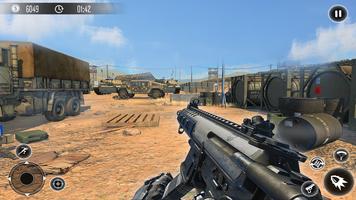 Us Army Counter Terrorism FPS Shooting Strike Game imagem de tela 1