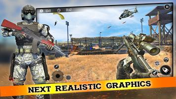Us Army Counter Terrorism FPS Shooting Strike Game imagem de tela 3