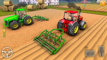 Farming Game Tractor Simulator Affiche
