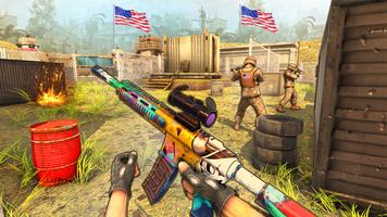 FPS Commando Shoot: GUN Games Affiche