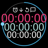 Đồng hồ bấm giờ và hẹn giờ biểu tượng