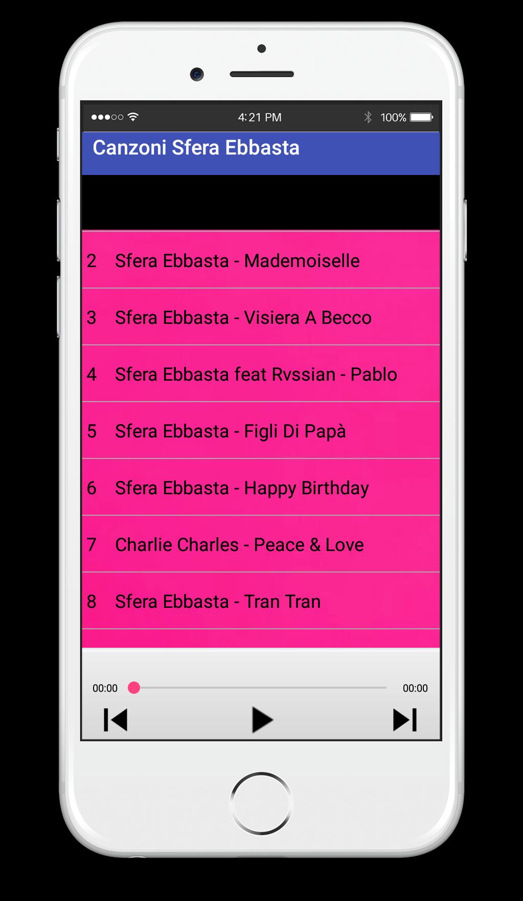 Canzoni Sfera Ebbasta MP3 APK voor Android Download