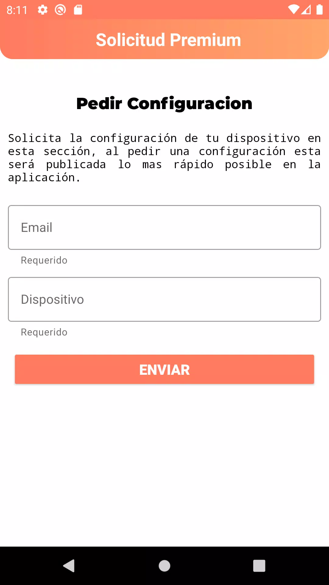 Sensibilidad APK