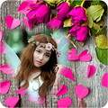 Rose Flower Photo Frame