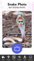 Snake Photo Editor постер