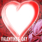 ikon bingkai foto Valentine Gratis