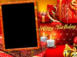 Birthday Photo Frames پوسٹر