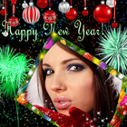 2019 Happy New Year Photo Frames & Picture Effects أيقونة