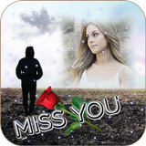 Miss You Photo Frame icon