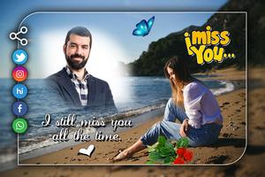 Miss You Photo Frame ảnh chụp màn hình 3