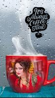 Coffie Mug Photo Frame Affiche