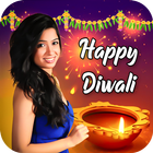 Happy Diwali photo frame icône