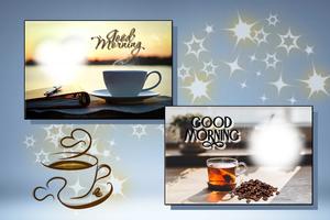 Good Morning Photo Frame Affiche