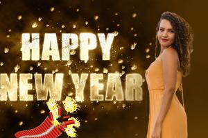 Happy new year Photo Frame تصوير الشاشة 1