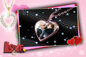 Love Locket Photo Frame syot layar 2