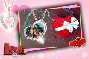 Love Locket Photo Frame syot layar 3