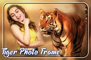 Tiger Photo Frame Affiche