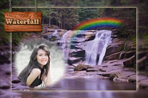 Waterfall Photo Frame penulis hantaran