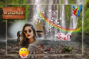 Waterfall Photo Frame syot layar 2