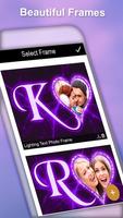 Lighting Text Photo Frames Poster
