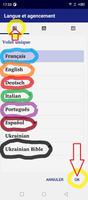 Seven languages Bible تصوير الشاشة 2