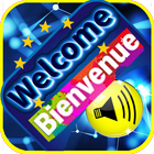 Welcome Bienvenu ícone