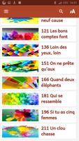 Proverbes français تصوير الشاشة 1