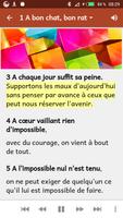 Proverbes français تصوير الشاشة 2