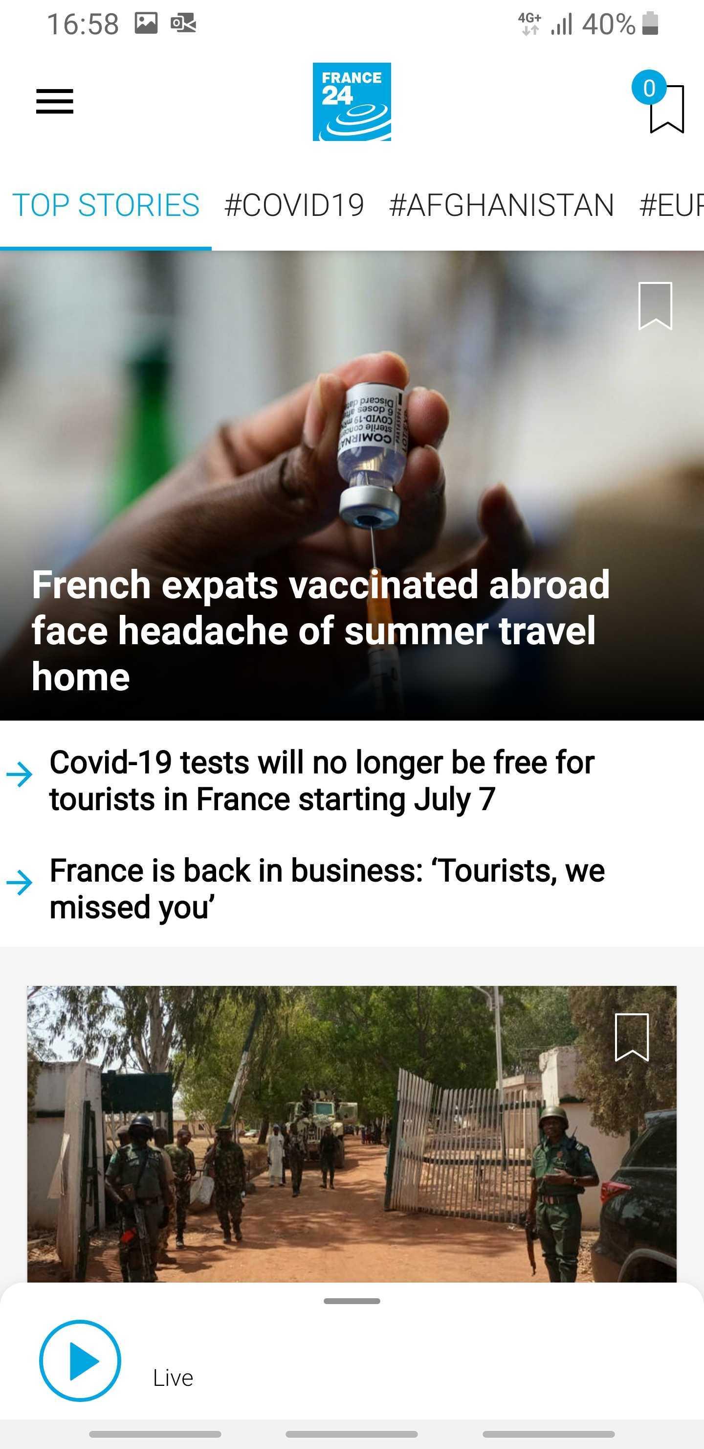 FRANCE 24 for Android - APK Download