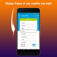 France VPN- Best free VPN Service ポスター