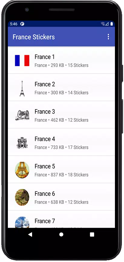 France stickers for WhatsApp and Telegram安卓版应用APK下载